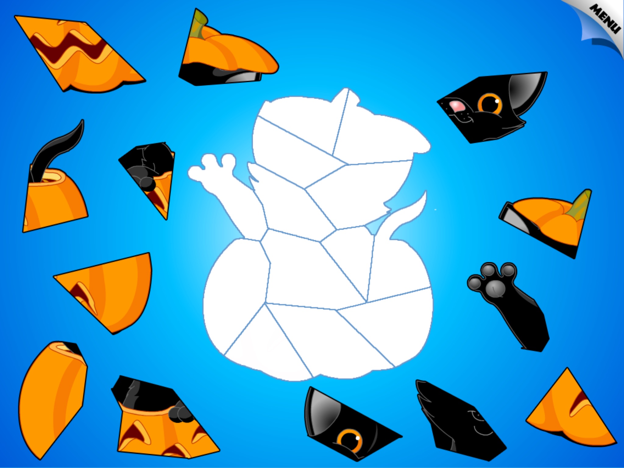 Abby Monkey® Halloween Animals Shape Puzzle for Toddlers and Preschool Explorers screenshot 4