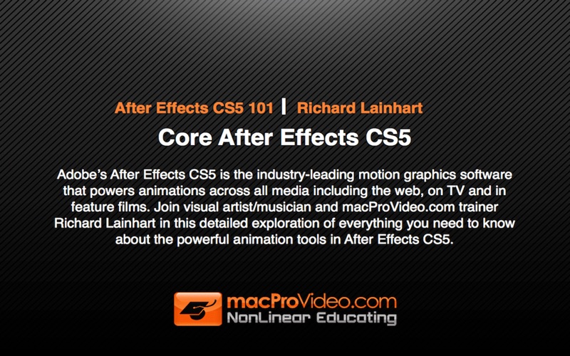 Course For After Effects CS5 101 thumbnail 1