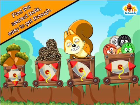 Squirrel Burst HD Free screenshot 2