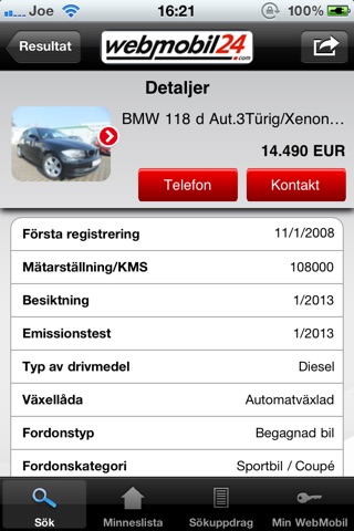 WebMobil24 screenshot 4