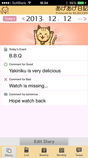 Moti-Up Diary (Free)(圖2)-速報App