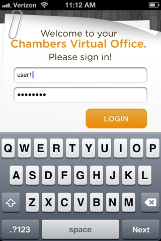 Chambers Virtual Office screenshot 2