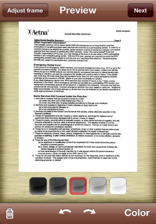 Perfect OCR: document scanner with high quality OCR screenshot-4