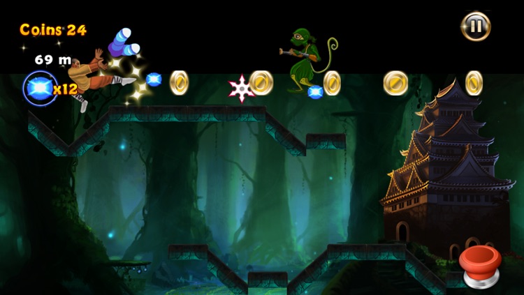 Amateur Warrior In Gravity Defying Siege - Free Martial Arts Running and Fighting Game