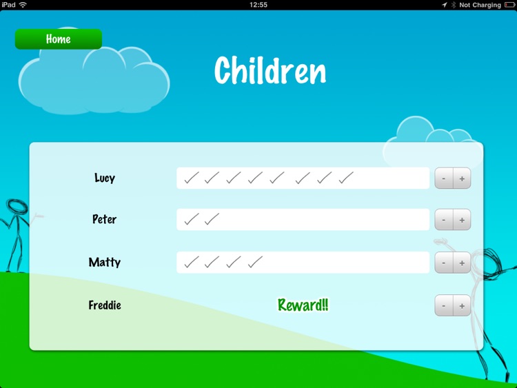 Reward Chart for iPad