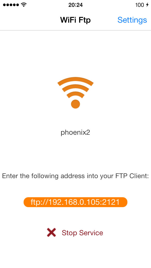 WiFi FTP Free (WiFi File Transfer)のおすすめ画像1