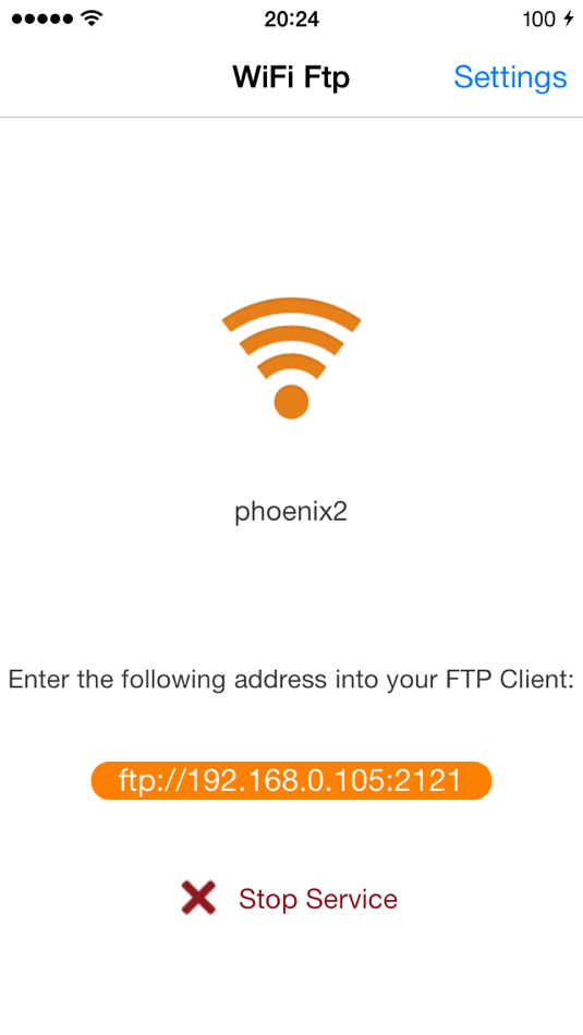 WiFi FTP Free (WiFi File Transfer) - 1.0.0 - (iOS)