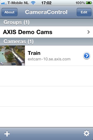 CameraControl for AXIS screenshot 2