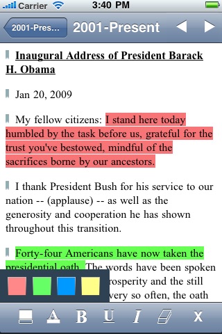 US Historical Documents & Speeches