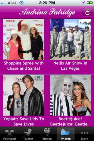 Official Audrina Patridge App screenshot 2