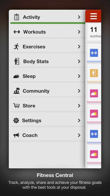 FitnessFast - Daily fitness exercise workout weight and sleep tracker