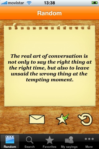 Sayings Lite screenshot 2