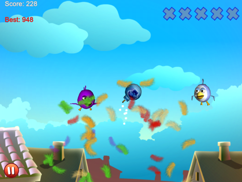 Screenshot #5 pour Cut the Birds 3D