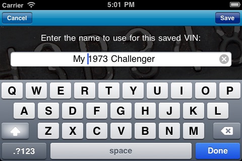 Mopar VIN Decoder screenshot 4