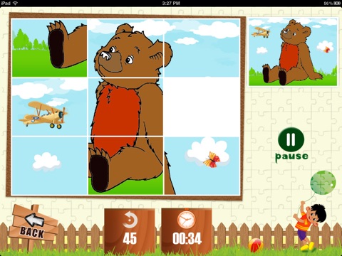 Kidz Sliding Puzzle HD screenshot 3