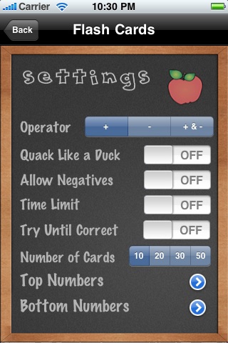 Math Flash Cards - Addition & Subtraction screenshot 3