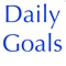 Track daily goals and keep record of success and failures