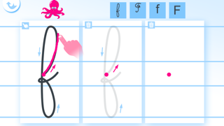 Screenshot #1 pour Ecrire l'alphabet - App gratuite pour apprendre en s'amusant - Jeu gratuit pour petit et grands enfants