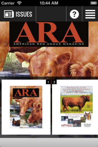 American Red Angus Magazine screenshot 3