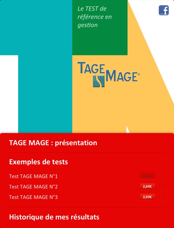 TAGE MAGE officiel pour iPad