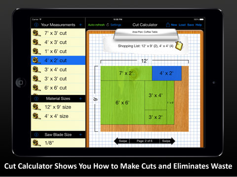 Screenshot #4 pour Cut Calculator