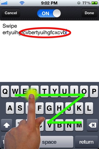 Swipe & Type Screenshot 3