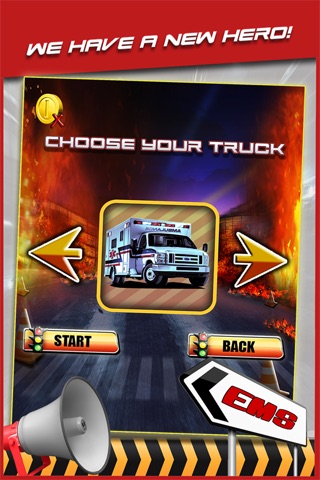 eXtreme Rescue Car Racing : Newest Police car, Firefighter and Ambulance Trucks Emergency Race Game for kids screenshot 2