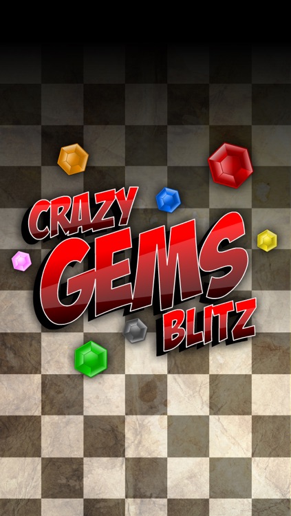 Crazy Gems Blitz  – Match Three  Multiplayer Social Connecting Puzzle Game