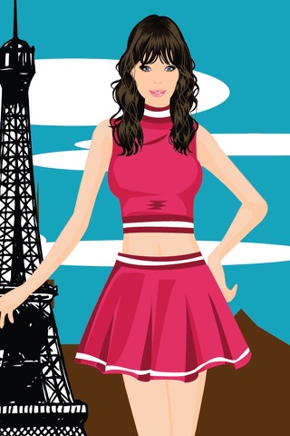 Paris Girl Dress Up Game screenshot 4