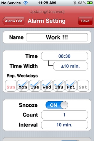 Little Random Alarm screenshot 2