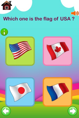 First Step Country : Fun and Learning General Knowledge Geography game for kids to discover about world Flags, Maps, Monuments and Currencies.のおすすめ画像2