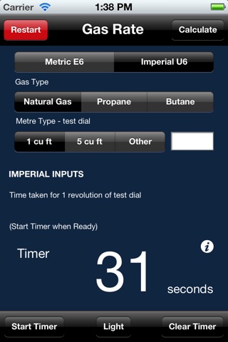 Gas Rate Pro Calculator screenshot 2