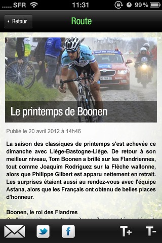 CyclismeMag.com screenshot 4