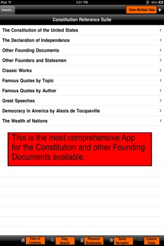 Constitution Reference Suite screenshot 2