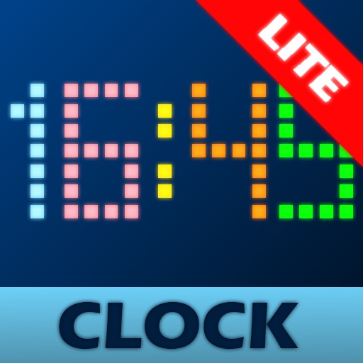 Dot Matrix Alarm Clock Lite icon