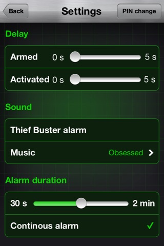 THIEF BUSTER Antitheft Alarm screenshot 4