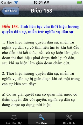 Luật Dân Sự Việt Nam screenshot 4