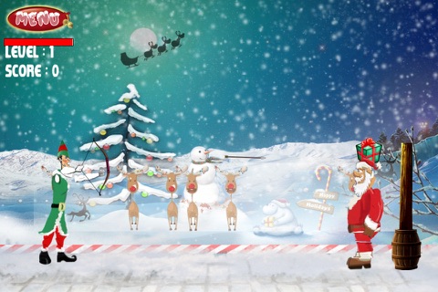 Don't Shoot Santa Free - Christmas Games 2013 Edition screenshot 2