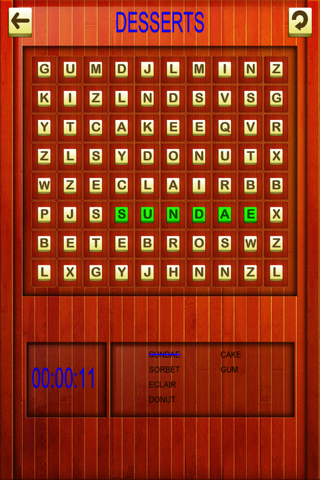 Advanced Word Search  Lite screenshot 2