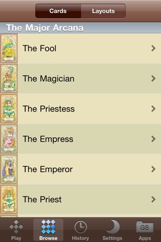 Mystic Faerie Tarot screenshot 4