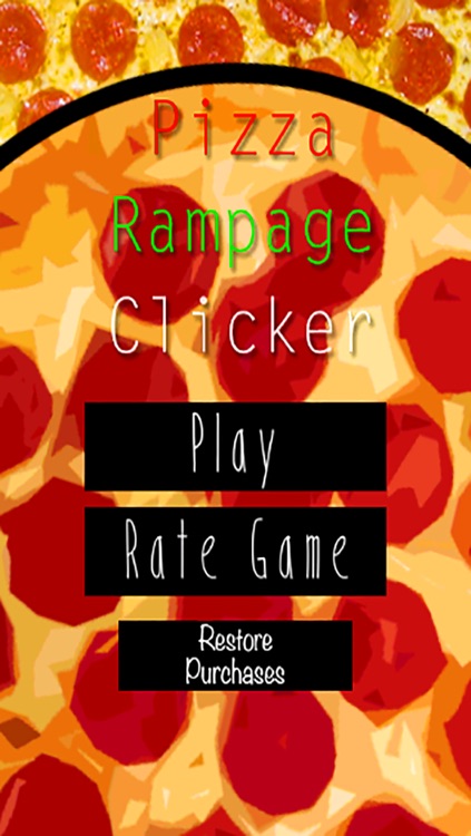 Pizza Rampage Clicker : A Finger Food Tap Run Game