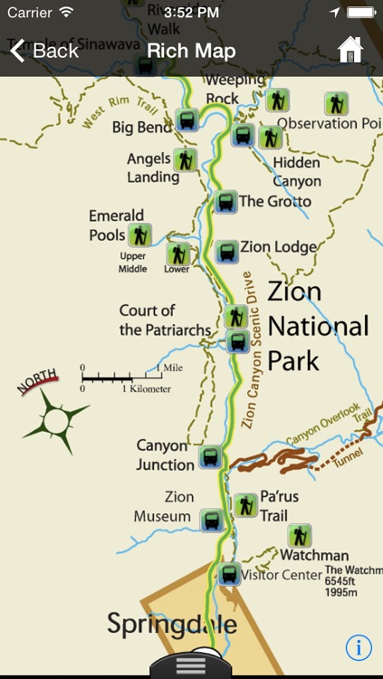 Zion National Park App