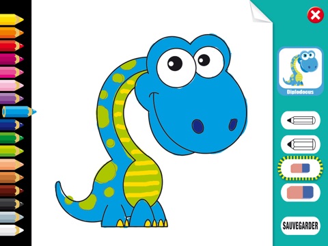 Color Jurassic Lite - Jeux de coloriage pour enfants screenshot 3