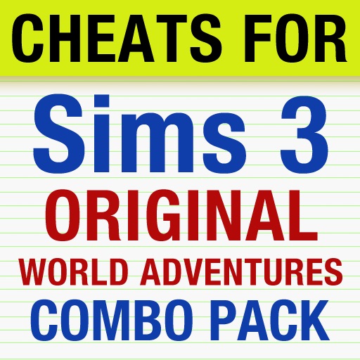 Cheats for Sims 3 and Sims World Adventures (Combo Pack) Icon