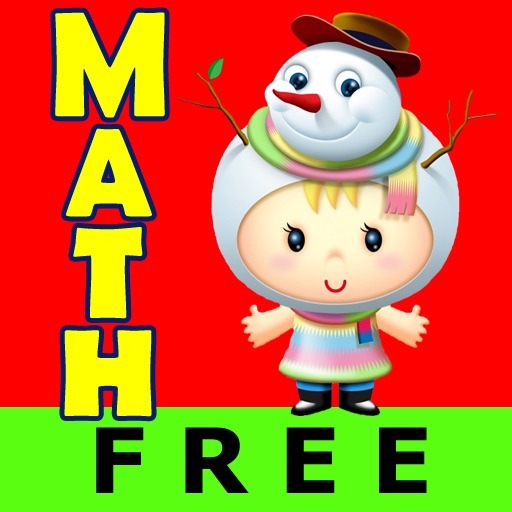 Winter Land Kids Math Games Free Lite - Grade School Addition Subtraction Skills