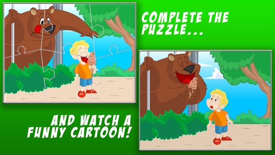 JigSaw Zoo - ジグソー動物園パズル - 愉快なアニメの動物のお子様向けのアニメパズル！のおすすめ画像2