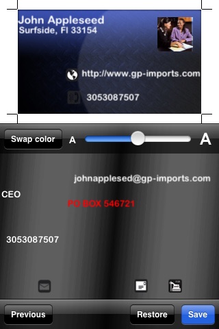 Business Card Maker screenshot 2