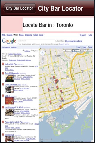 Citytech Bartender screenshot 2