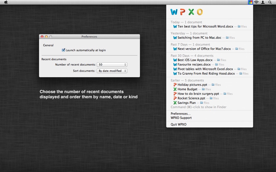 #2. WPXO for Mac OS X (macOS) 由: Dale Gillard
