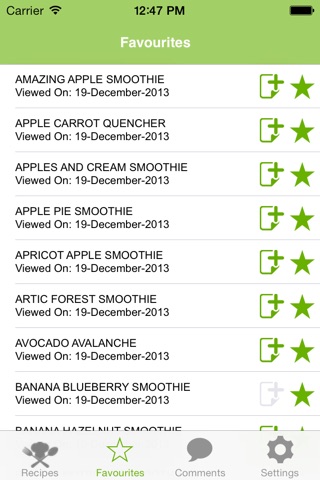 Smoothies Drink Recipes screenshot 4